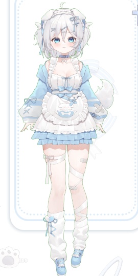 【Live2D】Cute puppy Vtube Model