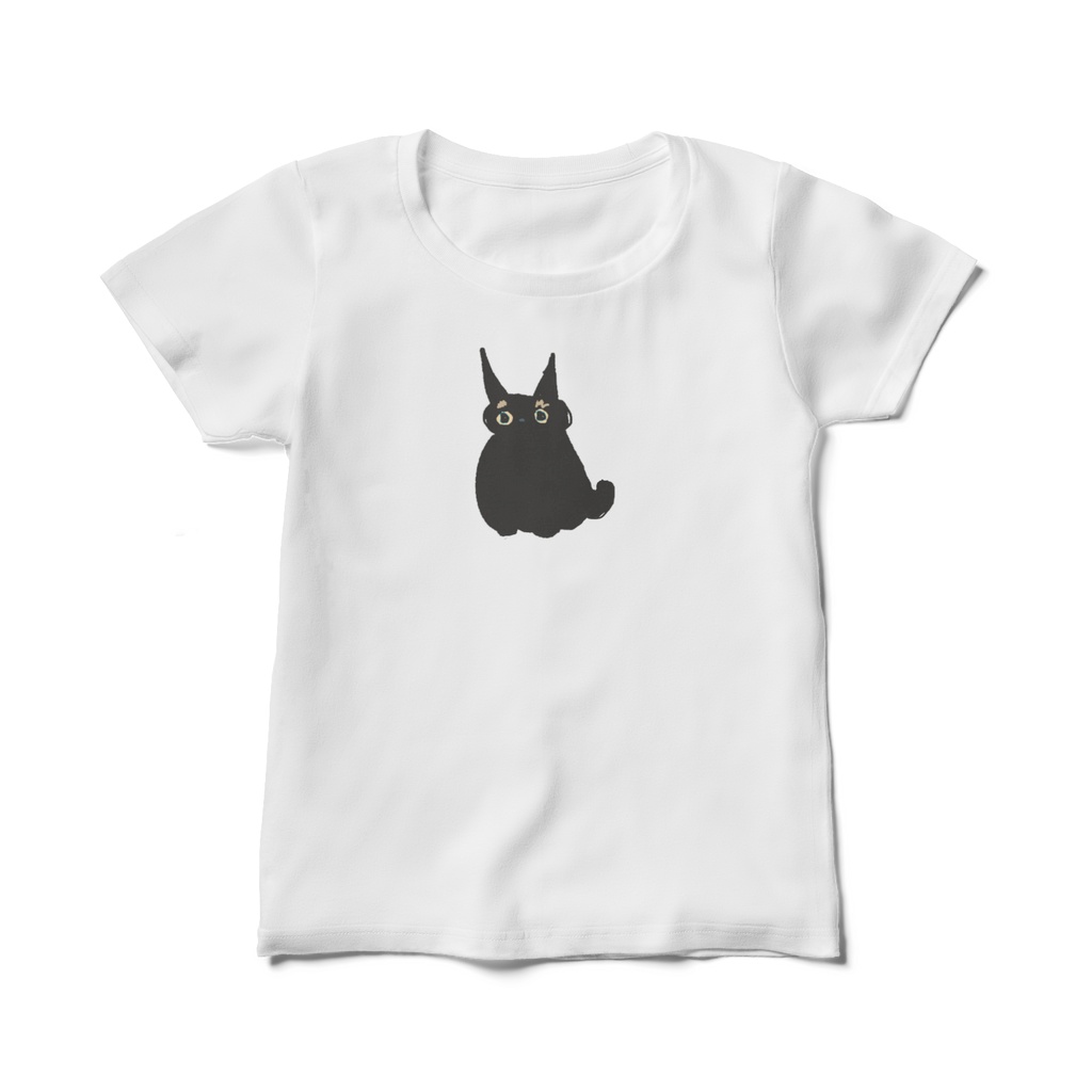おすわりまるレディースTシャツ