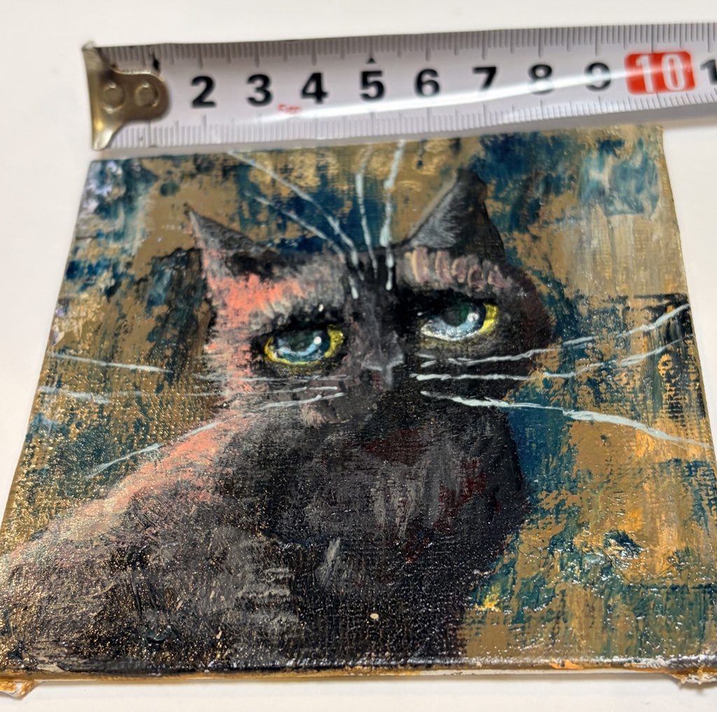 アンニュイ アクリル画 10×10cm