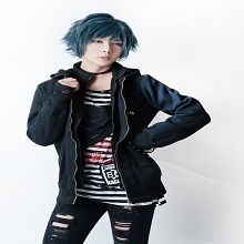 JillpunkオリジナルKERA ANGER SOUL呪怨武士スカル柄重ねレイヤードカジュアルパーカージャケット メンズ レディース男女兼用パンクおしゃれV系ヴィジュアル ファッションカッコいい