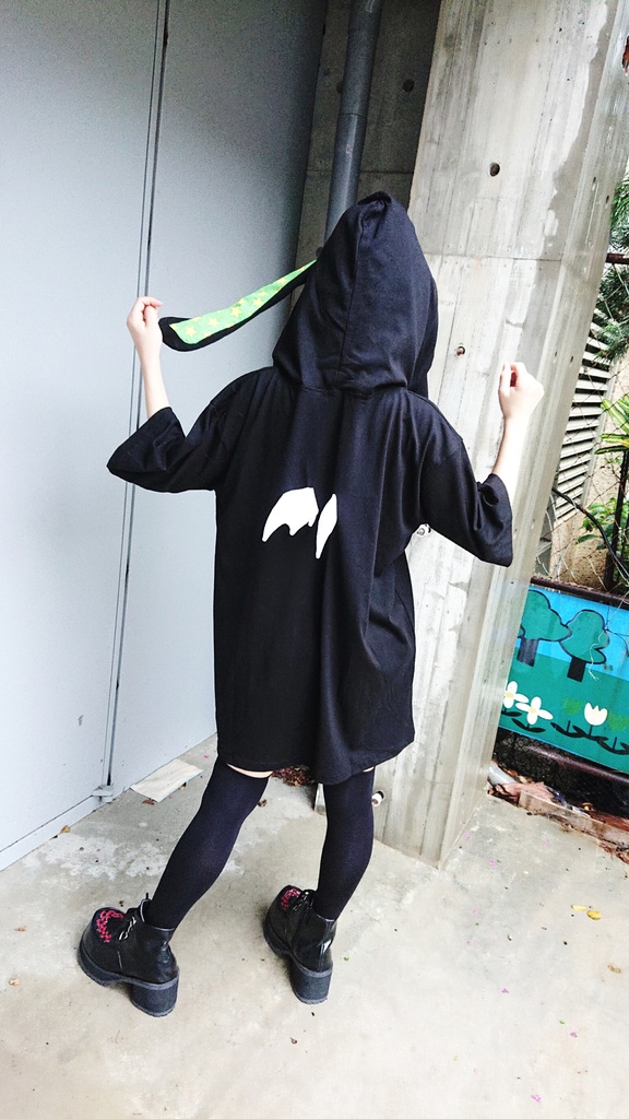 JillpunkオリジナルKERA二次コン可愛い 半神ウサギうさぎ⋆オルタスター柄ゆったり兎耳翼パーカーメンズ レディーズ おしゃれ大きいサイズ男女兼用ファッション秋葉系萌え