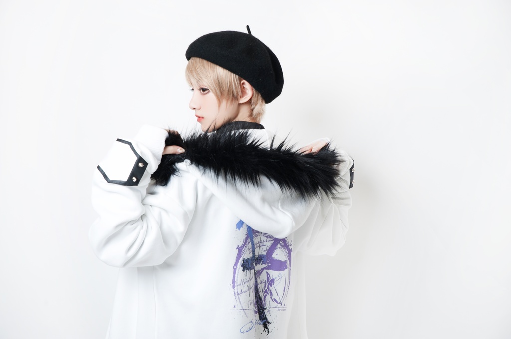 JillpunkオリジナルパンクKERA ケイローン光矢射手座ケンタウロス荒魂スパイクリベット裏起毛パーカージャケット メンズ レディー V系 おしゃれ大きいサイズ男女兼用ファッションカッコいい