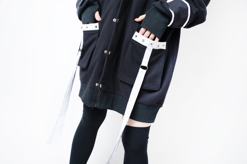 JillpunkオリジナルパンクKERA ケイローン光矢射手座ケンタウロス荒魂スパイクリベット裏起毛パーカージャケット メンズ レディー V系 おしゃれ大きいサイズ男女兼用ファッションカッコいい