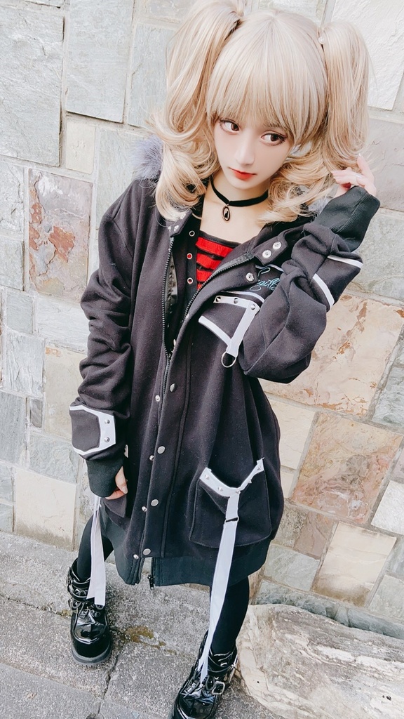 JillpunkオリジナルパンクKERA ケイローン光矢射手座ケンタウロス荒魂スパイクリベット裏起毛パーカージャケット メンズ レディー V系 おしゃれ大きいサイズ男女兼用ファッションカッコいい