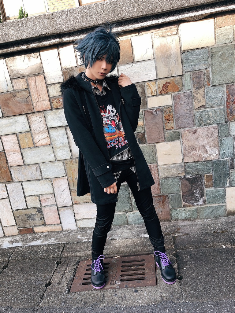 JillpunkオリジナルスタイルKERA ルシファー堕天使翼運命の子裏起毛パーカージャケット メンズ レディースV系