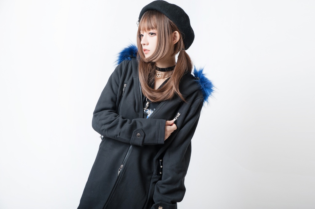 JillpunkオリジナルスタイルKERA ルシファー堕天使翼運命の子裏起毛パーカージャケット メンズ レディースV系