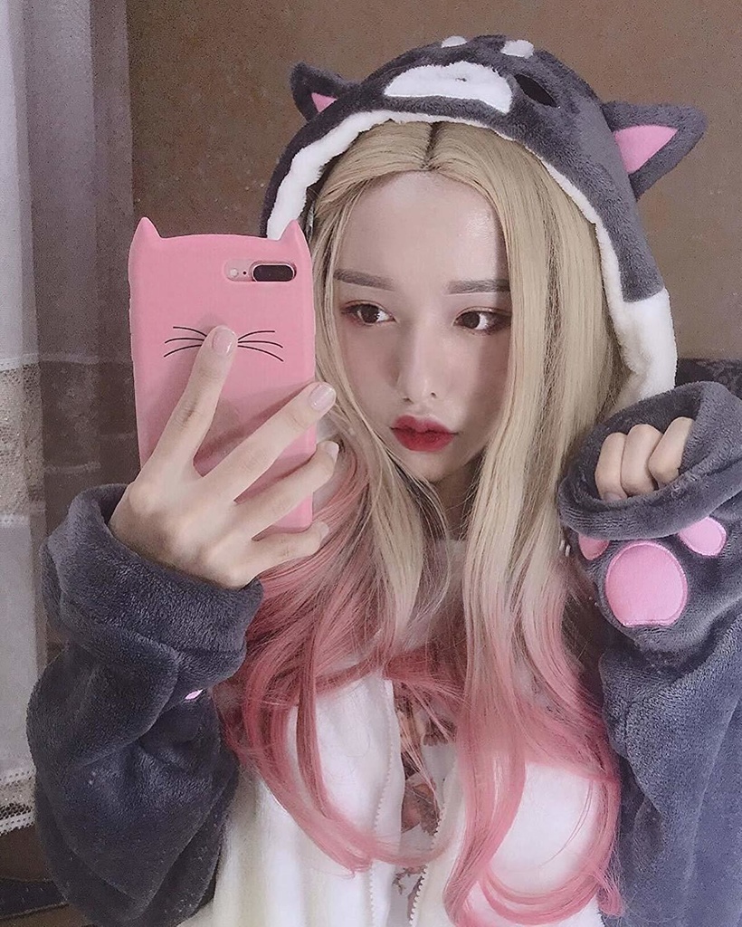 JillpunkオリジナルスタイルKERA アニメファンタジー猫の町花猫太郎猫耳肉球マイクロフリースパーカーフード付 ジャケット 大きいサイズ男女兼用 秋葉系ハロウィンHALLOWEEN