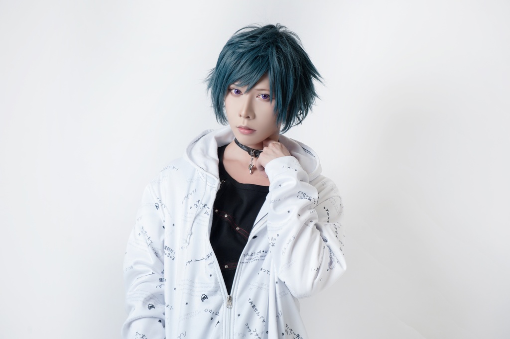 JillpunkオリジナルパンクKERA 遅刻魔超かわいいお宅顔文字仮名フルプリントゆったり長袖パーカーフード付ジャケット メンズ レディー V系 おしゃれ大きいサイズ男女兼用ファッション秋葉系