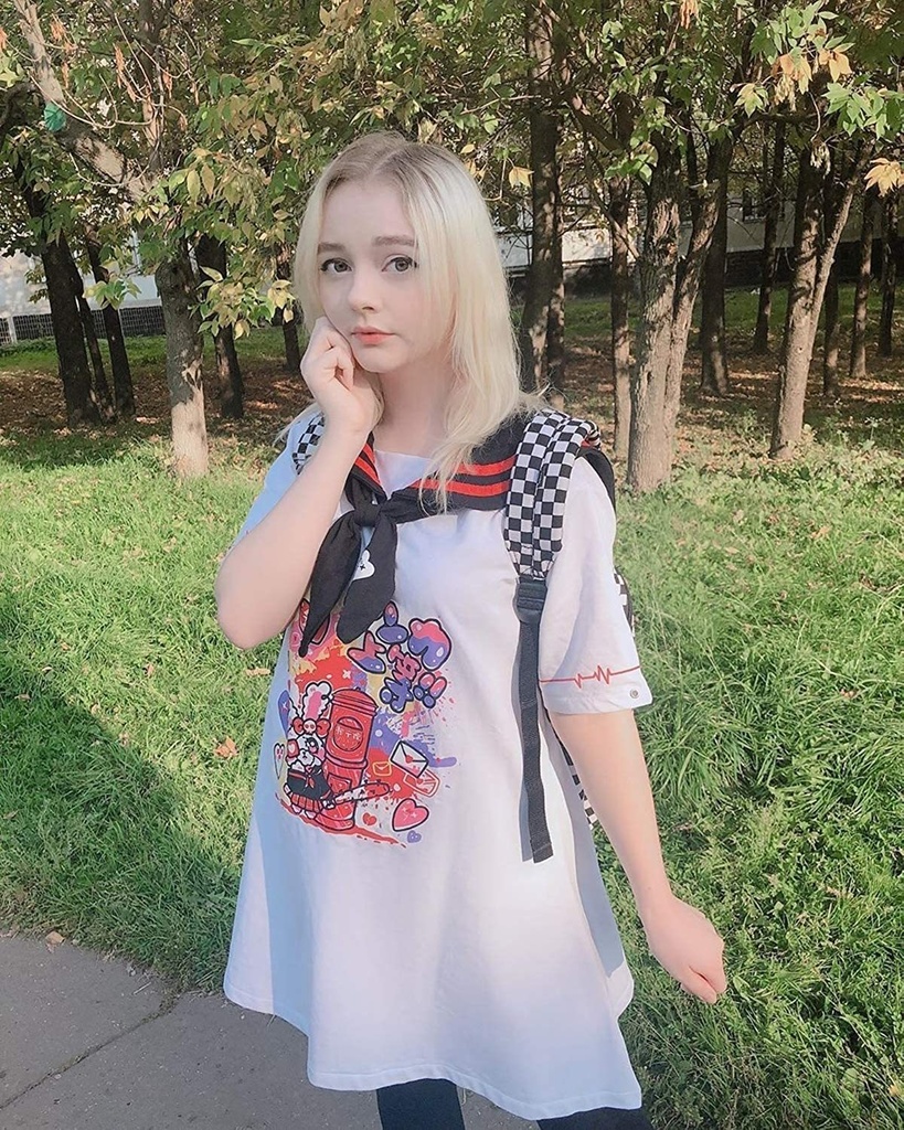 JillpunkオリジナルKERA二次コン可愛い 悪女ウサギ兎アニキ喧嘩上等セーラー服ワンピースネクタイ付き制服 ロリータ Lolita森ガール レディーおしゃれファッション秋葉系萌え