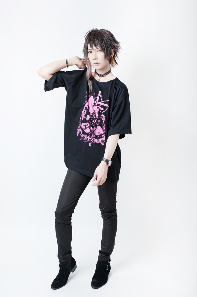 JillpunkオリジナルKERA 戦慄の童話呪い人形藁うさぎバニーウサギゆったりTシャツ メンズ レディーズ おしゃれ大きいサイズ男女兼用ファッション秋葉系萌え