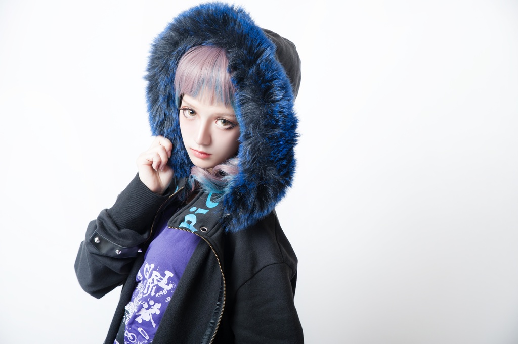 JillpunkオリジナルパンクKERA 死星宿曜さそり座フェイクレザースパイクリベット裏起毛パーカージャケット メンズ レディー V系 おしゃれ大きいサイズ男女兼用ファッション