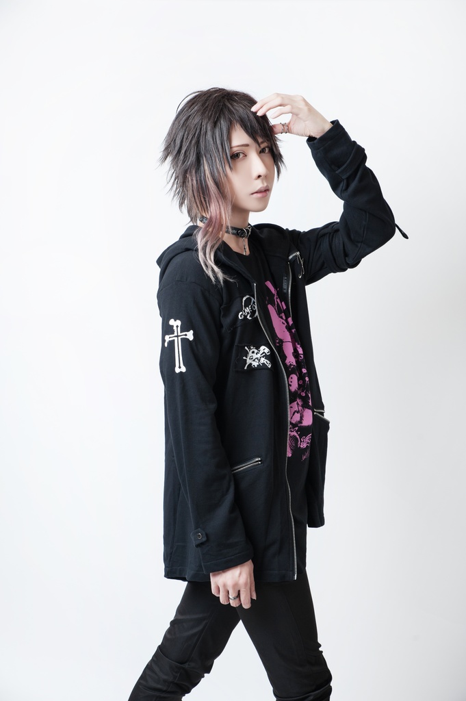 JillpunkオリジナルKERA コルウスからす座安全ピン付きゆったり付け札パーカージャケット メンズ レディーズ パンクロック カジュアル おしゃれ大きいサイズ男女兼用ヒップホップ