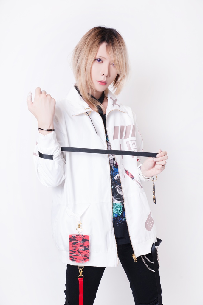 JillpunkオリジナルKERA 86+コラボ生死一如LIFE or DEADLYサスペンダー付きウィンドウブレーカージャケット リバーシブル裏表兼用 メンズ レディー V系 おしゃれ大きいサイズ男女兼用ファッション秋葉系カッコいい