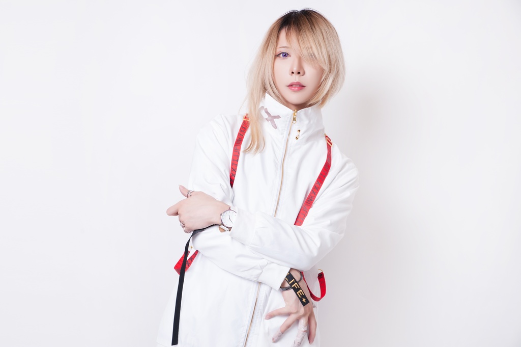 JillpunkオリジナルKERA 86+コラボ生死一如LIFE or DEADLYサスペンダー付きウィンドウブレーカージャケット リバーシブル裏表兼用 メンズ レディー V系 おしゃれ大きいサイズ男女兼用ファッション秋葉系カッコいい