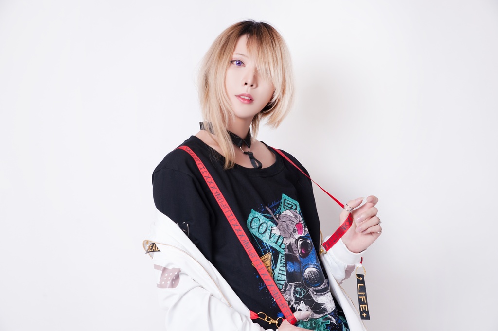 JillpunkオリジナルKERA 86+コラボ生死一如LIFE or DEADLYサスペンダー付きウィンドウブレーカージャケット リバーシブル裏表兼用 メンズ レディー V系 おしゃれ大きいサイズ男女兼用ファッション秋葉系カッコいい