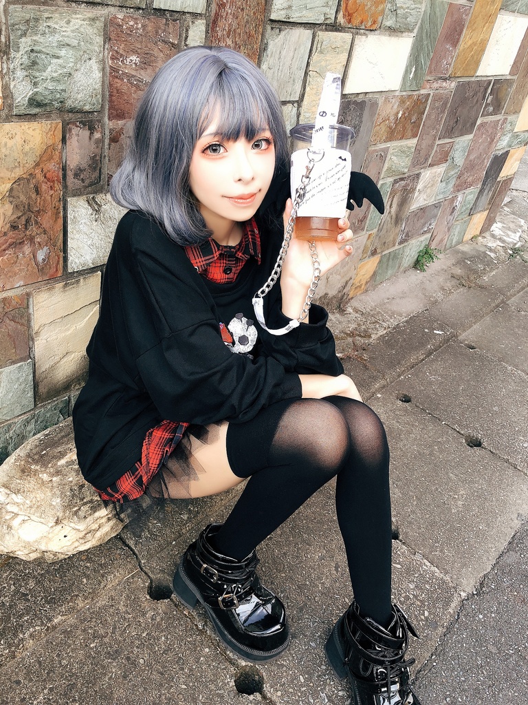 JillpunkオリジナルパンクKERA 錬金術アルケミーうさぎ賢者3D翼羽根フルプリントドリンク用エコバッグチェーンホルダー メンズ レディー V系 おしゃれ大きいサイズ男女兼用ファッション 秋葉系