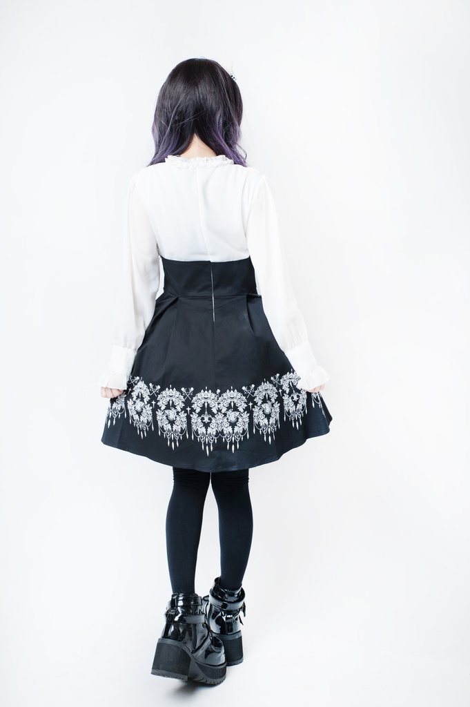 JillpunkオリジナルパンクKERA アニメファンタジー フルール・ド・リスのデート聖女長袖ワンピースブラウスドレスOP COSPLAY姫系レディースゴシックロリータ