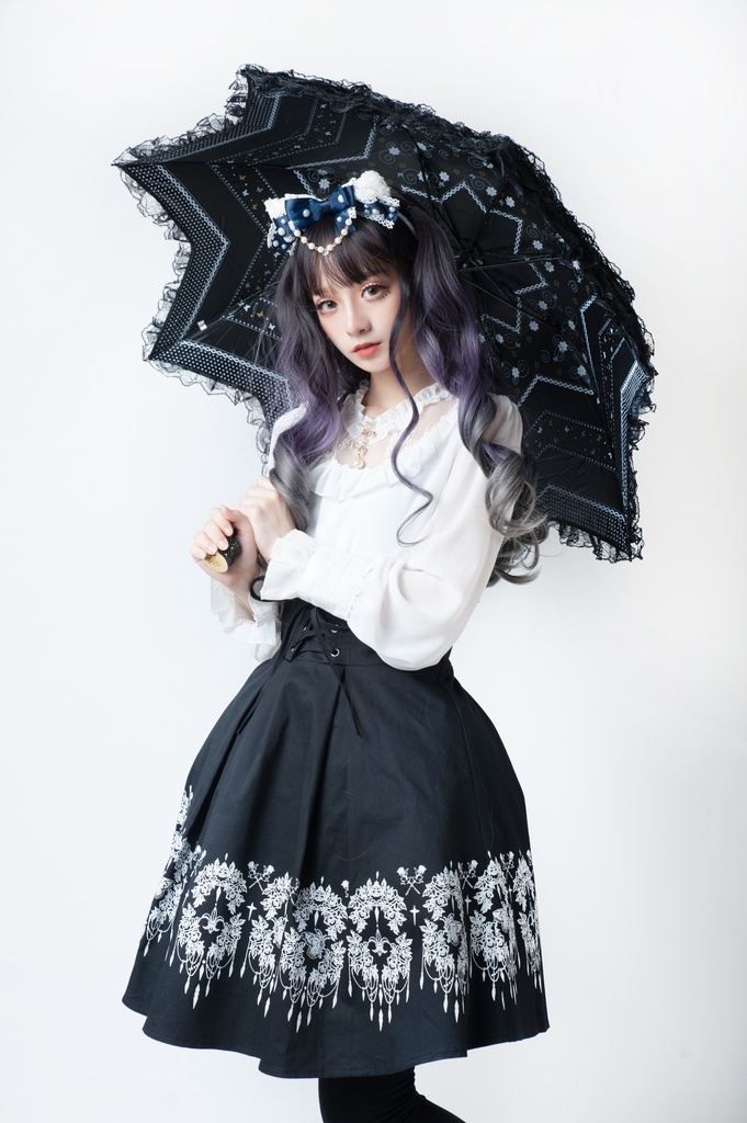 JillpunkオリジナルパンクKERA アニメファンタジー フルール・ド・リスのデート聖女長袖ワンピースブラウスドレスOP COSPLAY姫系レディースゴシックロリータ