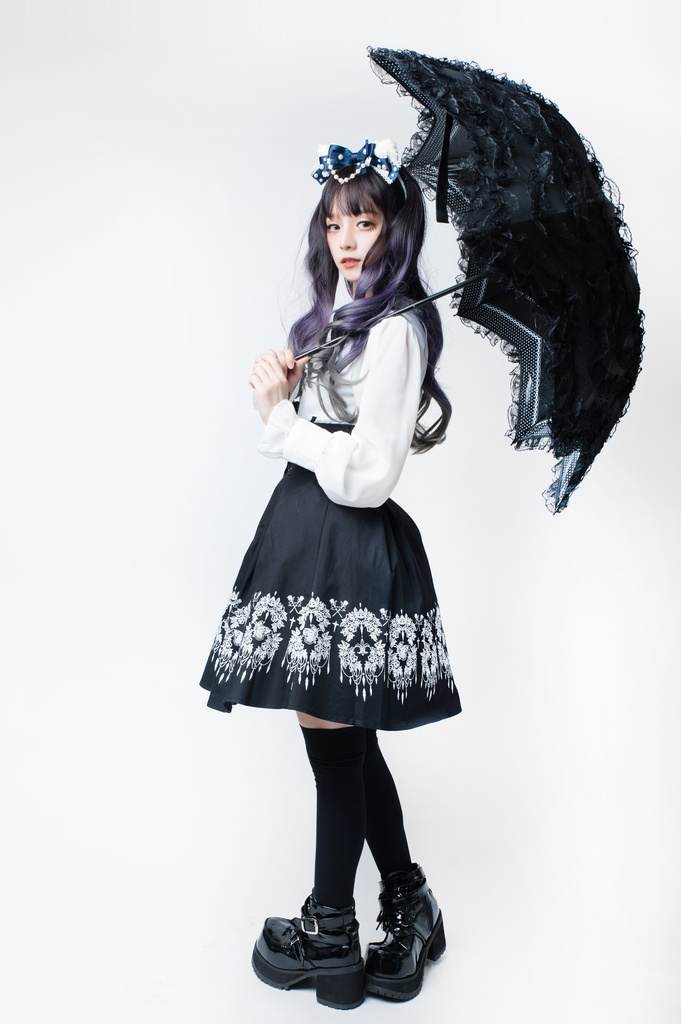 JillpunkオリジナルパンクKERA アニメファンタジー フルール・ド・リスのデート聖女長袖ワンピースブラウスドレスOP COSPLAY姫系レディースゴシックロリータ