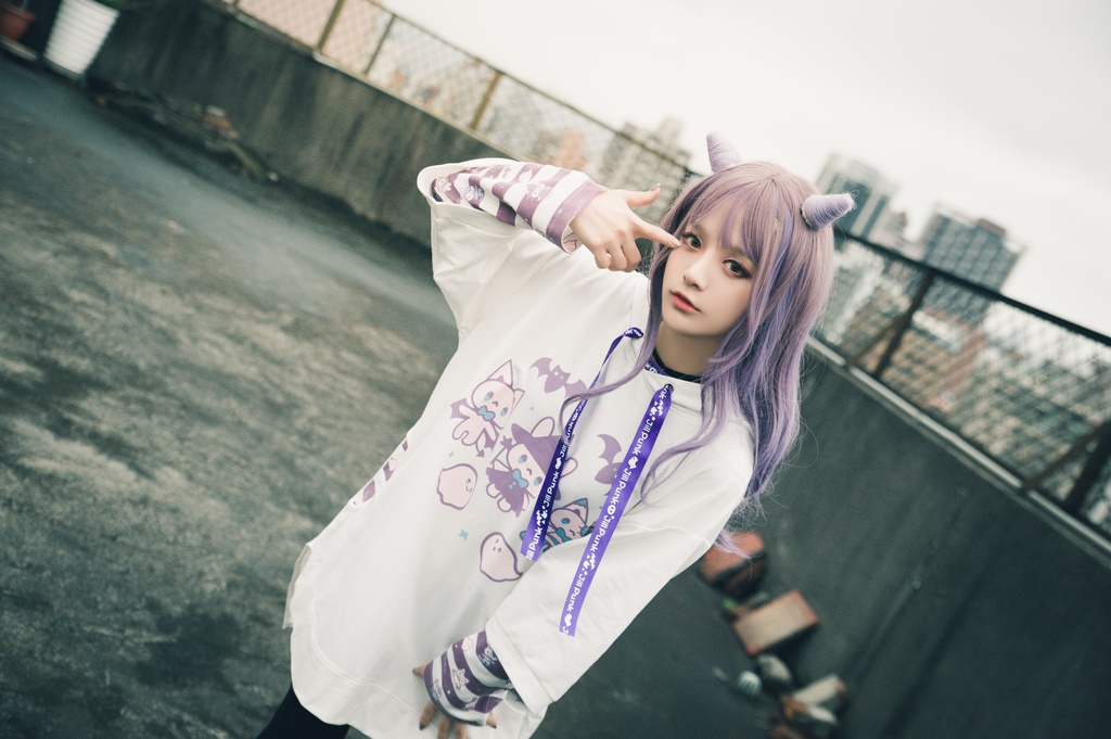 JillpunkオリジナルKERA ハロウィン子猫の魔女ウィッチフードアームカバー付き七分袖燕尾ゆったりパーカー メンズ レディー V系 可愛いおしゃれ大きいサイズ男女兼用ファッション秋葉系萌え二次コンHALLOWEEN