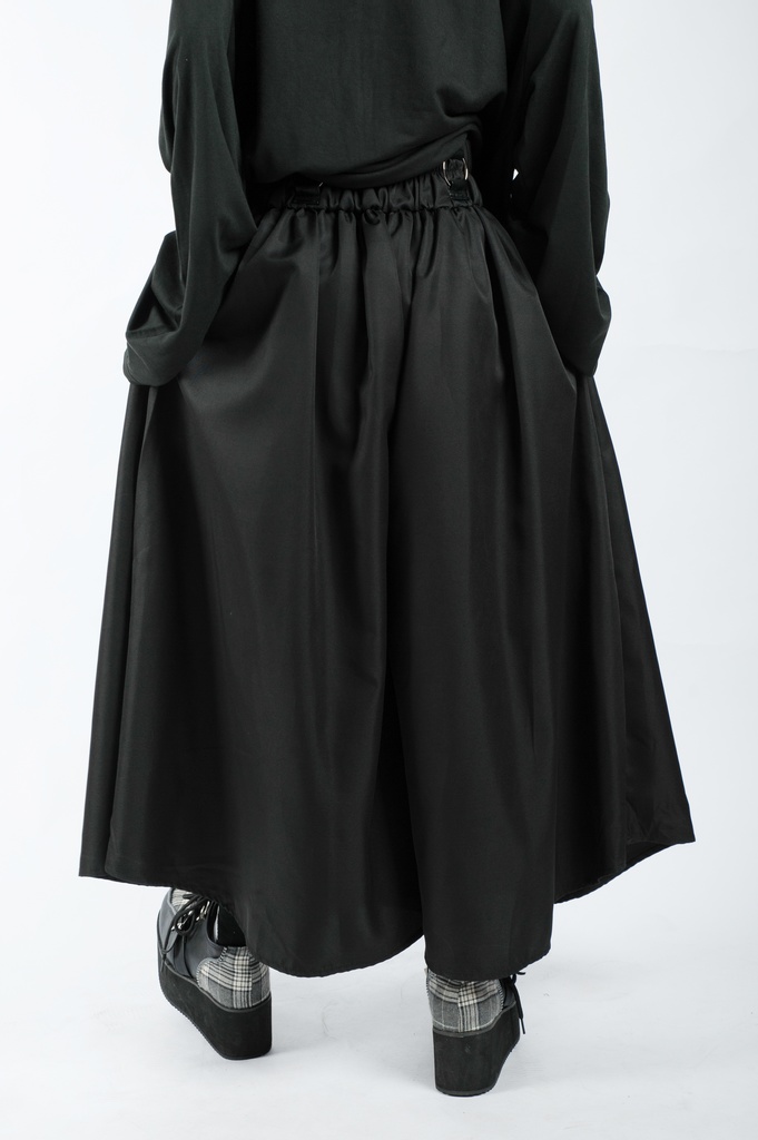 JillpunkオリジナルパンクKERA 曼珠沙華彼岸花大正浪漫浪人侍ドレープ袴ストライプ柄ワイドバギー剣道パンツズボン メンズ レディースV系秋葉系和風おしゃれCOSPLAYヴィジュアル系