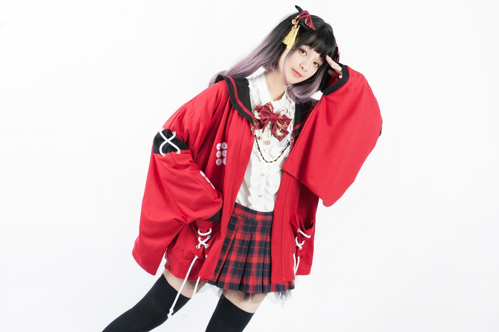 Jillpunkオリジナルアニメファンタジー日本一の兵真田幸村六文銭戦国旗印セーラーカラー現代羽織和装ジャケットブレザー メンズ レディー V系カッコいい おしゃれ大きいサイズ男女兼用和風ファッション秋葉系