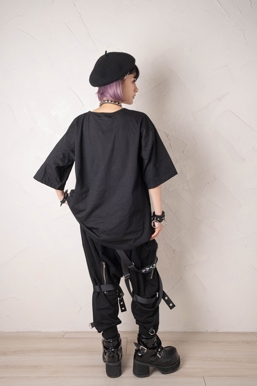 Jillpunkアニメ お宅 機動警察 NEET自宅警備隊プリント ゆったり半袖 Tシャツ Oversizeオーバーサイズ オリジナル メンズ レディーズ おしゃれ 男女兼用 ファッション 秋葉系 カッコいい