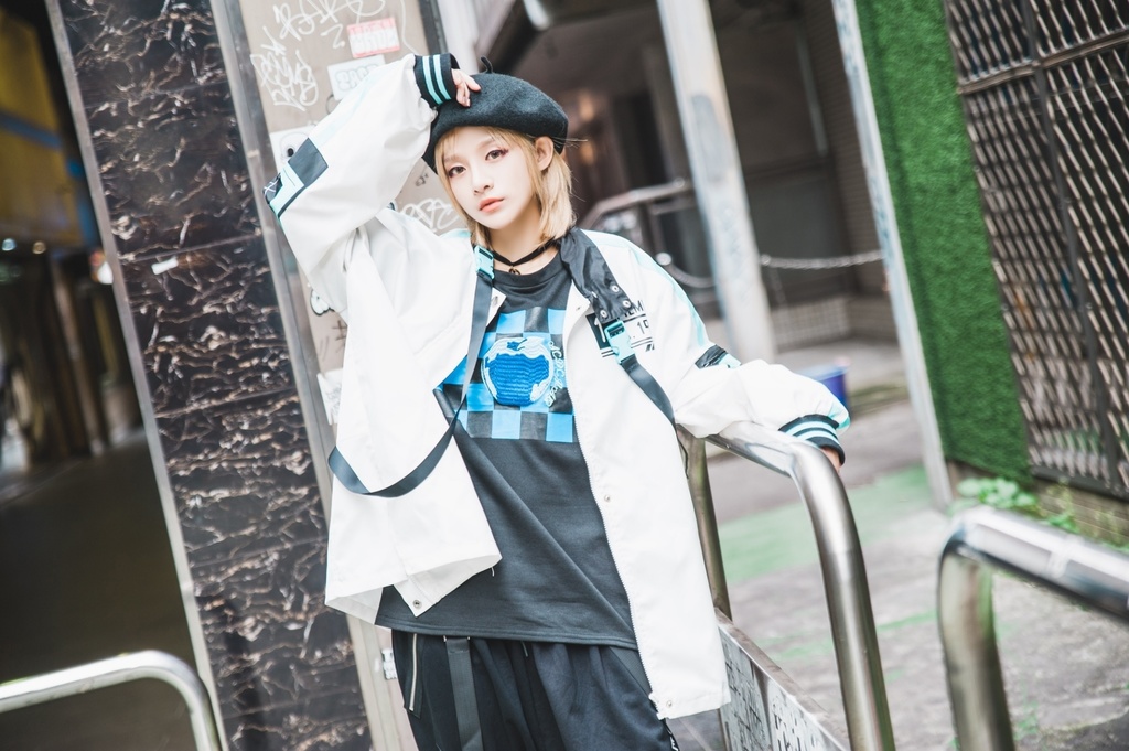 Jillpunkオリジナルお宅アニメ二次コンsoshikiコラボ リョコウバト渡り鳥悲歌羅針盤プリント装着帯ハンティングウィンドウブレーカーゆったりジャケット ユニーセックスメンズ レディー V系 おしゃれ大きいサイズ男女兼用ファッション秋葉系兄系カッコいい