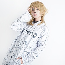 JillpunkオリジナルパンクKERA 偽日本語タピオカ珍珠奶茶超かわいいお宅顔文字仮名フルプリントゆったり長袖スウェットパーカーフード付き メンズ レディー V系 おしゃれ大きいサイズ男女兼用ファッション秋葉系