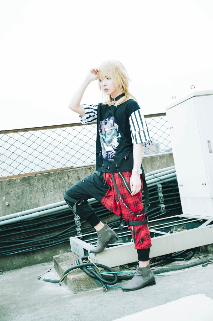 JillpunkオリジナルKERA 芥川龍之介見て地獄漢字書道ゆったりサルエル サスペンダー付きハーレムパンツズボン ファッションおしゃれパンクメンズ レディースV系秋葉系