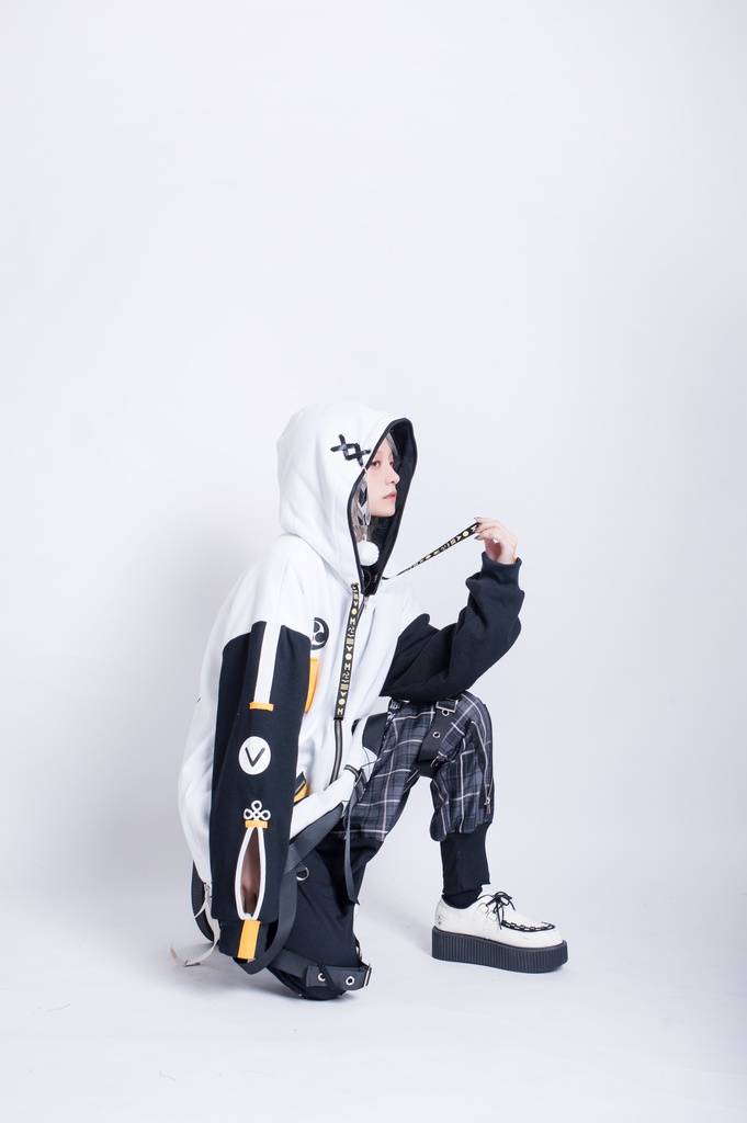 JillpunkオリジナルKERA 芥川龍之介見て地獄漢字書道ゆったりサルエル サスペンダー付きハーレムパンツズボン ファッションおしゃれパンクメンズ レディースV系秋葉系