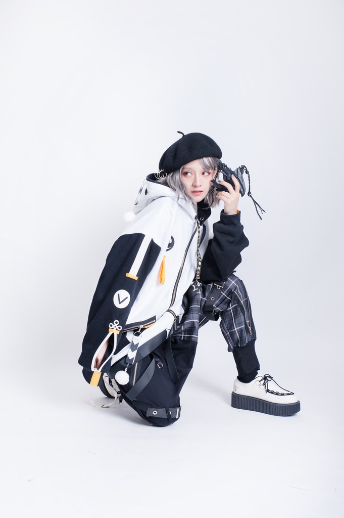 JillpunkオリジナルKERA 芥川龍之介見て地獄漢字書道ゆったりサルエル サスペンダー付きハーレムパンツズボン ファッションおしゃれパンクメンズ レディースV系秋葉系