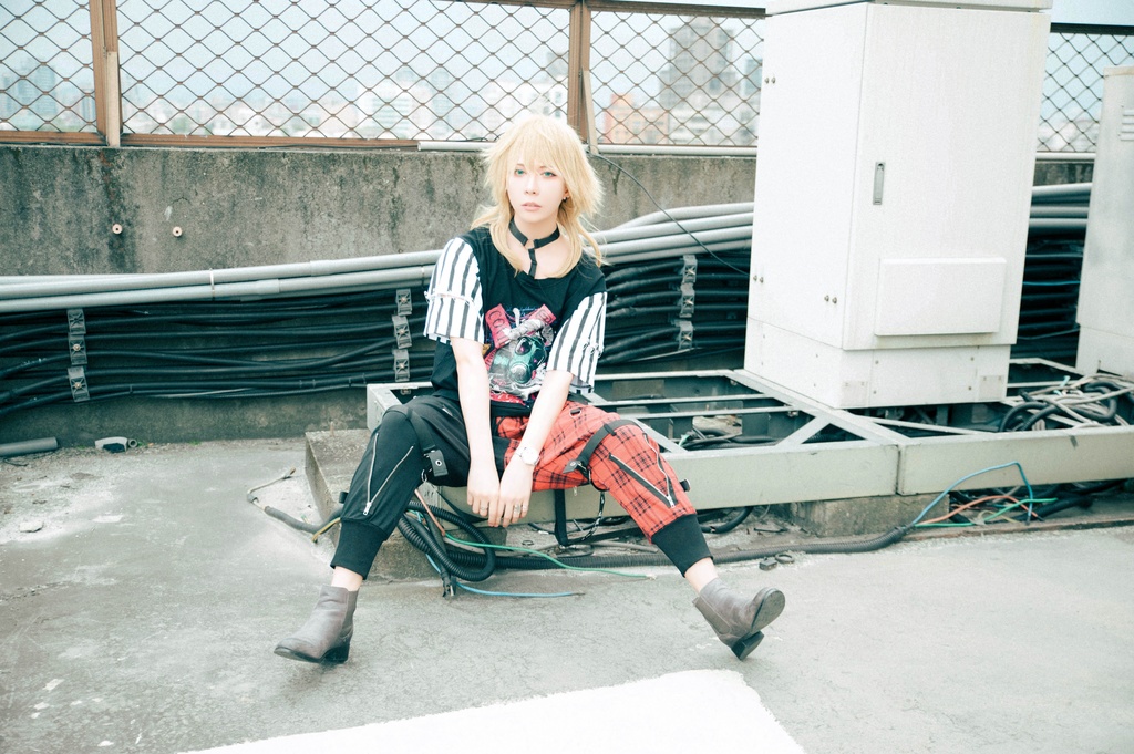 JillpunkオリジナルKERA 芥川龍之介見て地獄漢字書道ゆったりサルエル サスペンダー付きハーレムパンツズボン ファッションおしゃれパンクメンズ レディースV系秋葉系