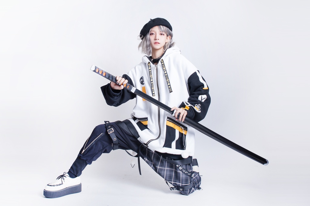 JillpunkオリジナルKERA 芥川龍之介見て地獄漢字書道ゆったりサルエル サスペンダー付きハーレムパンツズボン ファッションおしゃれパンクメンズ レディースV系秋葉系