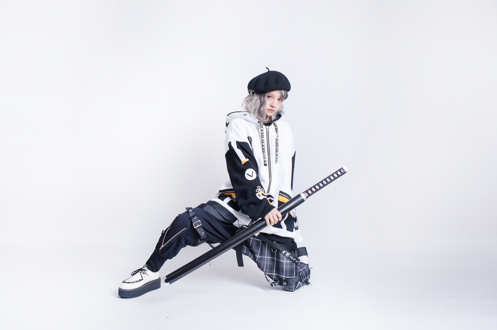 JillpunkオリジナルKERA 芥川龍之介見て地獄漢字書道ゆったりサルエル サスペンダー付きハーレムパンツズボン ファッションおしゃれパンクメンズ レディースV系秋葉系