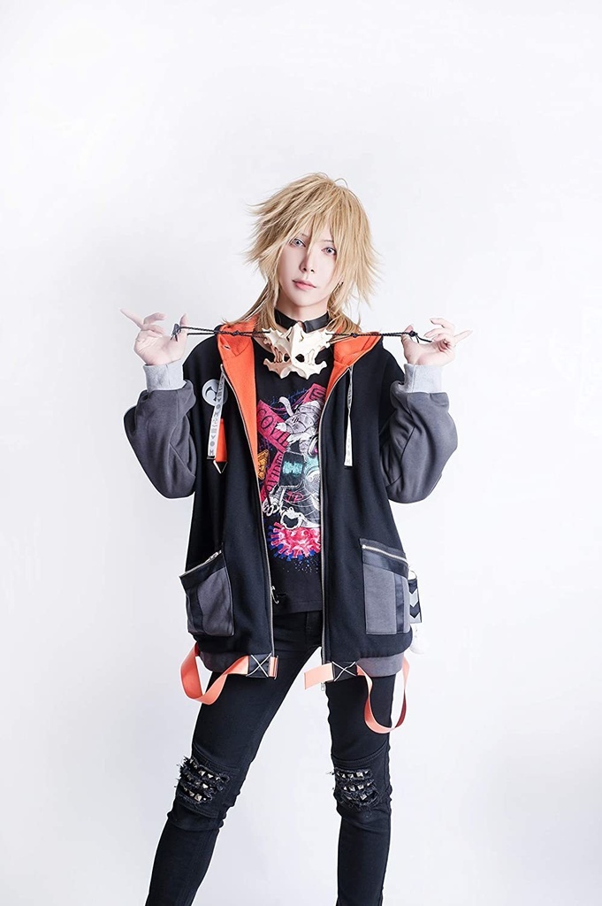 Jillpunkオリジナルお宅アニメ二次コンsoshikiコラボ霧隠天狗忍者コスプレフード付き裏起毛和風ゆったりパーカージャケットメンズ レディー V系 おしゃれ大きいサイズ男女兼用ファッション秋葉系カッコいいcosplay