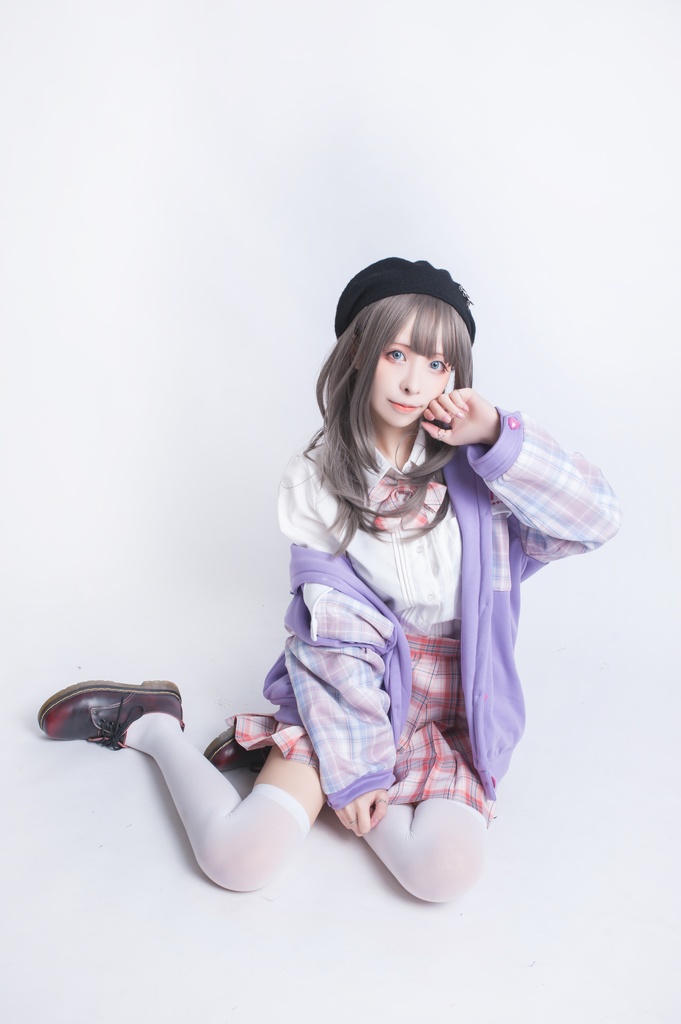 Jillpunkオリジナル二次コン可愛い不良高校応援団長羊ハートボタンフード付きスタジアムジャンパータータン柄裏起毛パーカージャケットロリータ Lolita森ガール レディーおしゃれファッション秋葉系萌え