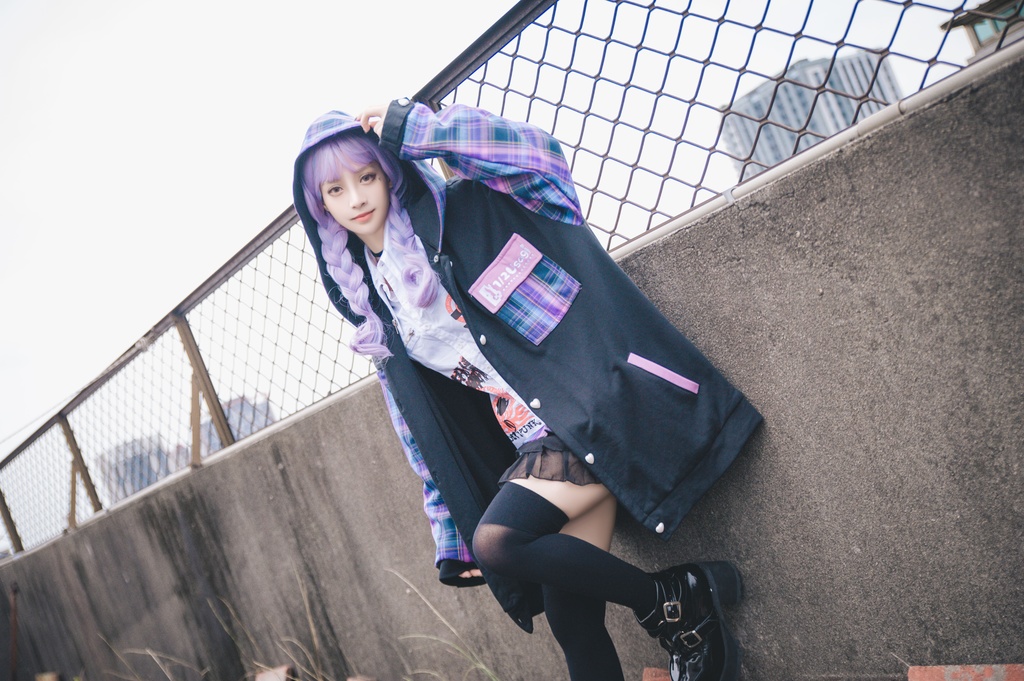 Jillpunkオリジナル二次コン可愛い不良高校応援団長羊ハートボタンフード付きスタジアムジャンパータータン柄裏起毛パーカージャケットロリータ Lolita森ガール レディーおしゃれファッション秋葉系萌え