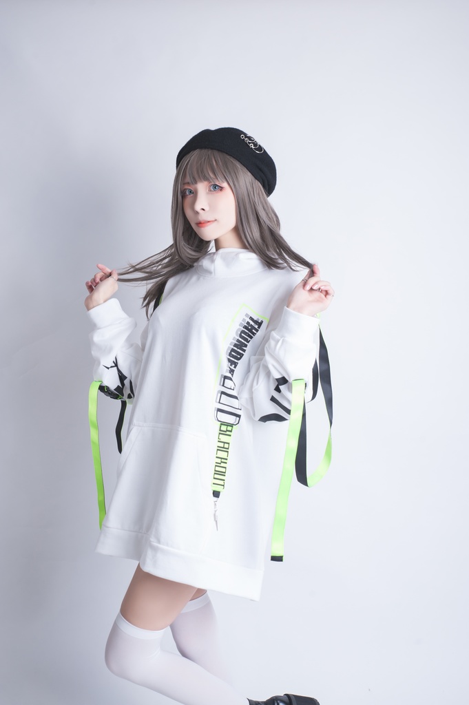 Jillpunkオリジナル 86+コラボ雷神鳴神太鼓モチーフ稲妻チャームアクセサリー蛍光テープゆったりパーカー フード付きトレーナー メンズ レディー V系 おしゃれ大きいサイズ男女兼用ファッション秋葉系カッコいい