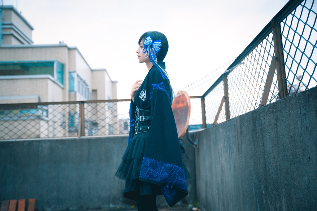 JillpunkオリジナルKERAアニメファンタジー 曼珠沙華彼岸花大正浪漫クモ網レース現代羽織和装ジャケットブレザー メンズ レディー V系カッコいい おしゃれ大きいサイズ男女兼用ファッション秋葉系