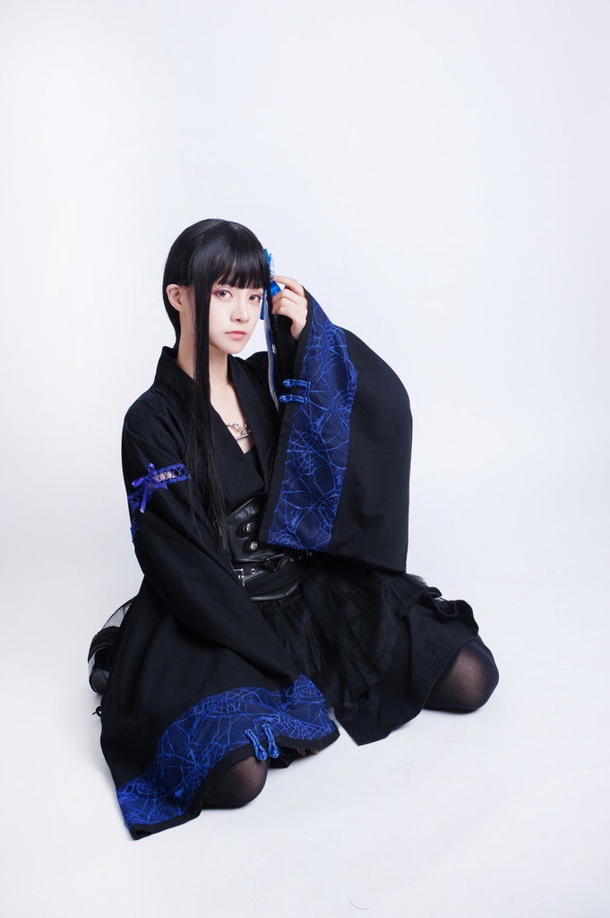 JillpunkオリジナルKERAアニメファンタジー 曼珠沙華彼岸花大正浪漫クモ網レース現代羽織和装ジャケットブレザー メンズ レディー V系カッコいい おしゃれ大きいサイズ男女兼用ファッション秋葉系