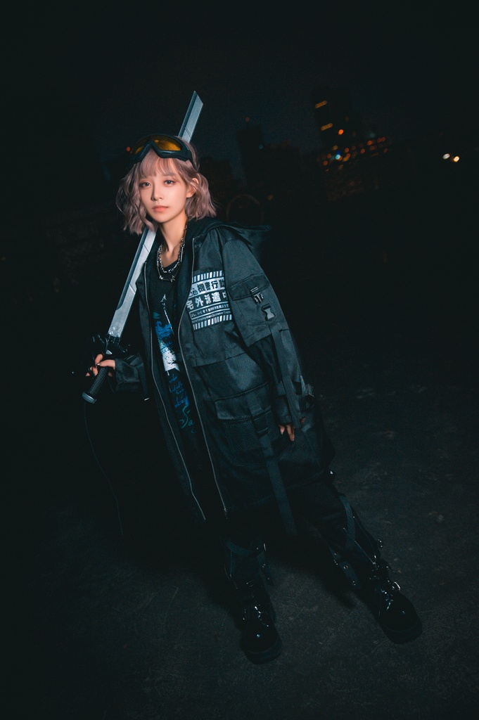 JillpunkオリジナルKERA アニメお宅機動警察NEET自宅警備隊ミリタリー戦術ポケット反射プリント耐水防水ウィンドウブレーカーパーカーゆったりジャケット パンクメンズ レディーズ おしゃれ大きいサイズ男女兼用ファッション秋葉系カッコいい