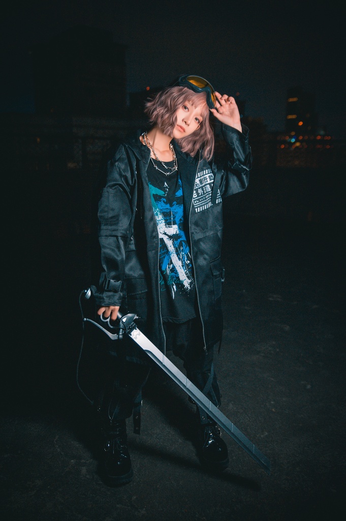 JillpunkオリジナルKERA アニメお宅機動警察NEET自宅警備隊ミリタリー戦術ポケット反射プリント耐水防水ウィンドウブレーカーパーカーゆったりジャケット パンクメンズ レディーズ おしゃれ大きいサイズ男女兼用ファッション秋葉系カッコいい