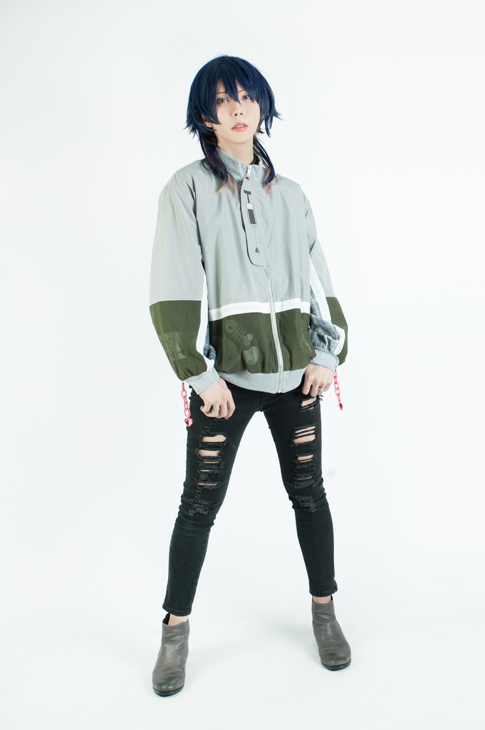 Jillpunkメンヘラ病みカワ rinihimmeコラボ ネコ救急隊猫 タータンチェック柄 チュールカバー タウンユース ジェリーチャーム付き 長袖ウィンドウブレーカー ジャケット オリジナル メンズレディース 森系 ロリータ おしゃれ可愛い地雷系萌え