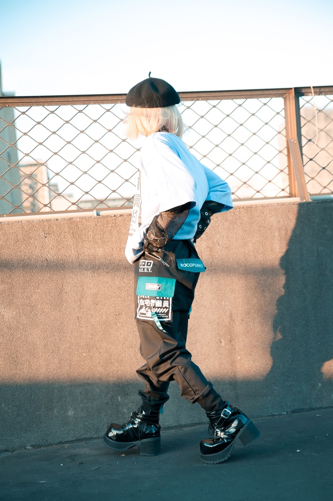 Jillpunkアニメ カッコいいお宅 ニ次コン 機動警察 NEET 自宅警備員 ワークスペック ジョガーパンツ ゆったり ミリタリー迷彩 オールシーズン ズボン テーパードパンツ オリジナル メンズ レディーズ おしゃれ 男女兼用 ファッション 秋葉系