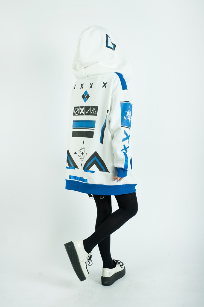 Jillpunkアニメファッション ニ次コン 鳥海鵜己コラボ 雲散楼鳥 ゲームモチーフ タクティカル ミリタリー 特殊部隊 裏起毛 ゆったりパーカー長袖 フード付きジャケット オリジナルメンズ レディーズ カジュアル おしゃれ男女兼用 兄系カッコいい