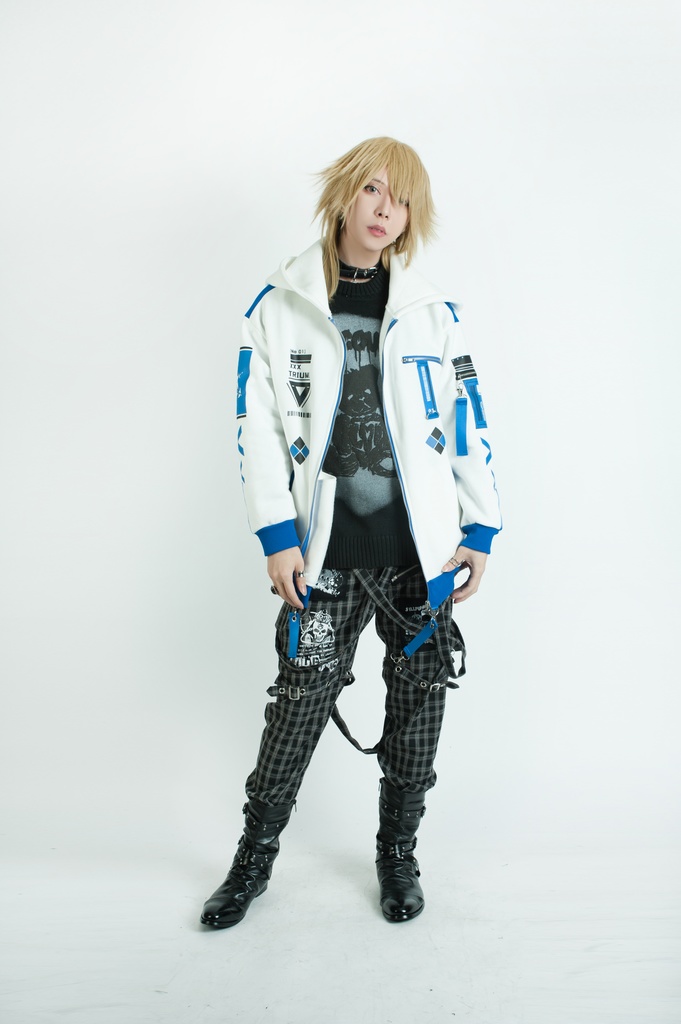 Jillpunkアニメファッション ニ次コン 鳥海鵜己コラボ 雲散楼鳥 ゲームモチーフ タクティカル ミリタリー 特殊部隊 裏起毛 ゆったりパーカー長袖 フード付きジャケット オリジナルメンズ レディーズ カジュアル おしゃれ男女兼用 兄系カッコいい