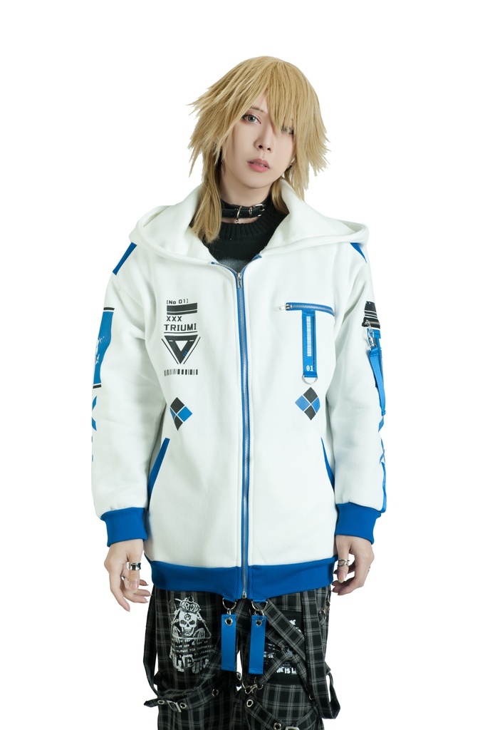 Jillpunkアニメファッション ニ次コン 鳥海鵜己コラボ 雲散楼鳥 ゲームモチーフ タクティカル ミリタリー 特殊部隊 裏起毛 ゆったりパーカー長袖 フード付きジャケット オリジナルメンズ レディーズ カジュアル おしゃれ男女兼用 兄系カッコいい