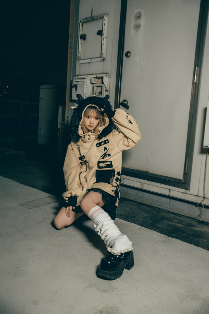 Jillpunk芝麻コラボ 中華風 チャイナモード 東方神獣 龍神王 龍角 クラスプ留め具 ゆったりパーカー 裏起毛 フード付きジャケット オリジナルメンズ レディーズ カジュアル おしゃれ大きいサイズ男女兼用カッコいい 兄系