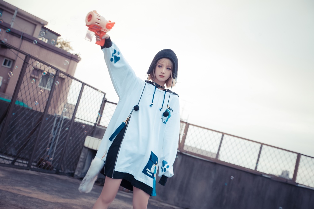 Jillpunk芝麻コラボ 中華風 チャイナモード 白面九尾狐X自宅警備員コラボ 狐耳 吉祥結びタッセル しっぽアクセサリー ゆったり 長袖パーカー フード付きトレーナー オリジナルメンズ レディーズ カジュアル おしゃれ大きいサイズ男女兼用可愛い秋葉系